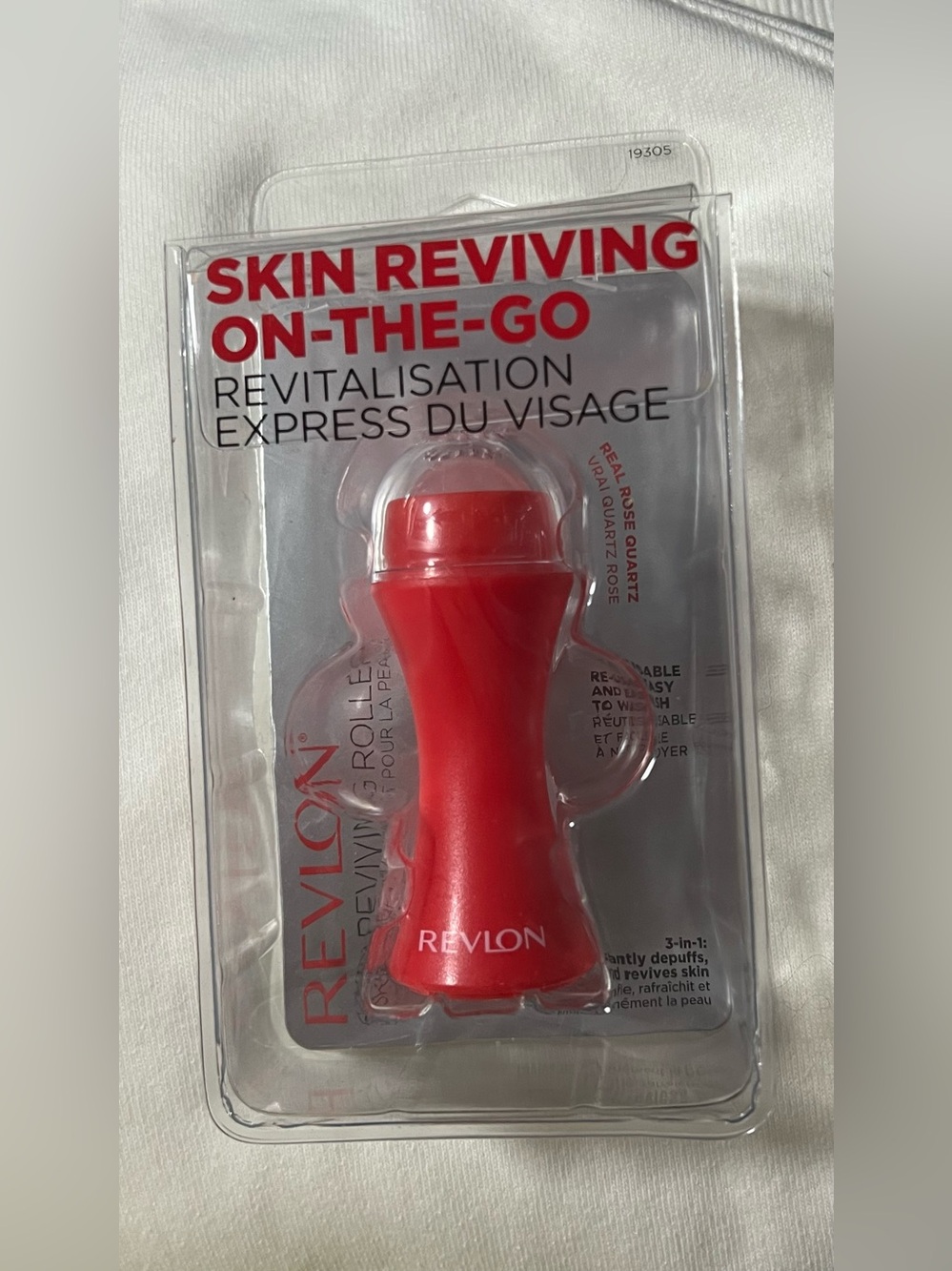 revlon rose quartz face roller